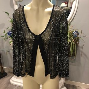 Dolcezza sheer cardigan